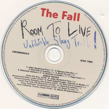 6CD/Box Set The Fall: (1982) 95162