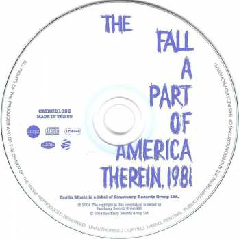 CD The Fall: A Part Of America Therein, 1981 314092
