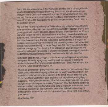 CD The Fall: Live At Deeply Vale