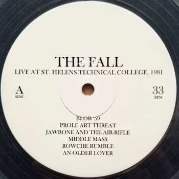 LP/SP The Fall: Live At St. Helens Technical College, 1981 443149