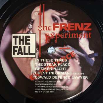 2LP The Fall: The Frenz Experiment 60080