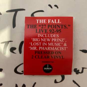 2LP The Fall: The Twenty Seven Points CLR 301275