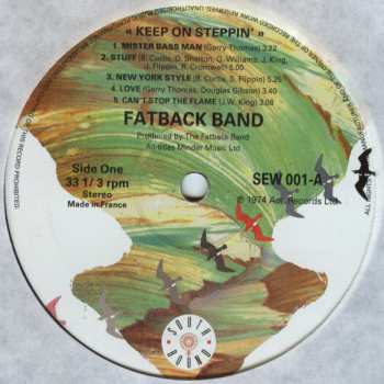 LP The Fatback Band: Keep On Steppin' 77863