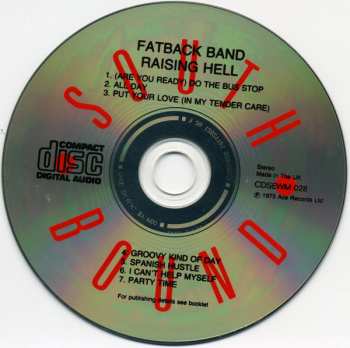 CD The Fatback Band: Raising Hell 117454