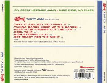 CD The Fatback Band: Tasty Jam 287572