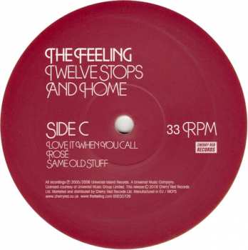 2LP The Feeling: Twelve Stops And Home CLR 62873
