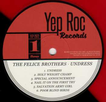 LP The Felice Brothers: Undress LTD 137701