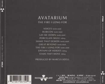 CD Avatarium: The Fire I Long For LTD | DIGI 12674