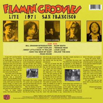 LP The Flamin' Groovies: Live 1971 San Francisco 132724
