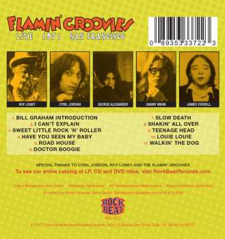 CD The Flamin' Groovies: Live 1971 San Francisco 271297