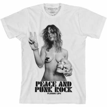 Merch The Flaming Lips: Tričko Peace & Punk Rock Girl 
