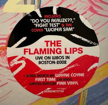 LP The Flaming Lips: Yoshimi Battles The Pink Robots Live At The Paradise Lounge, Boston Oct. 27, 2002 CLR | LTD 511795