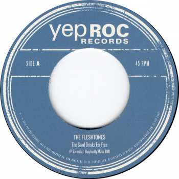 SP The Fleshtones: The Band Drinks For Free b/w Love My Lover 313775
