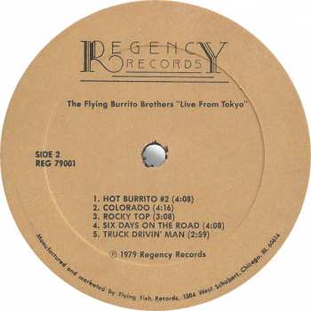 LP The Flying Burrito Bros: Live From Tokyo 317469