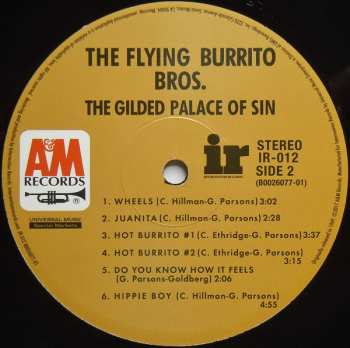 LP The Flying Burrito Bros: The Gilded Palace Of Sin 479809