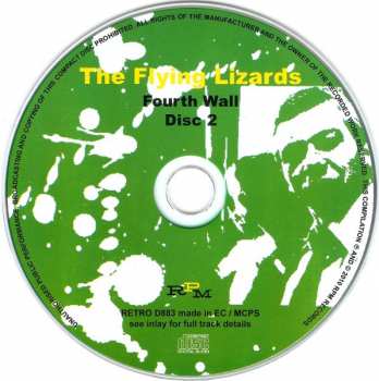 2CD The Flying Lizards: The Flying Lizards / Fourth Wall 295616