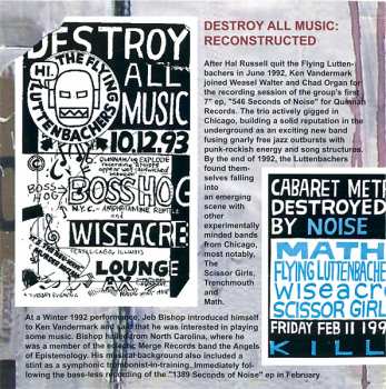 CD The Flying Luttenbachers: Destroy All Music Revisited 91137