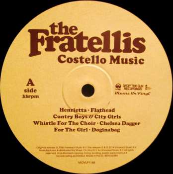 LP The Fratellis: Costello Music 8046