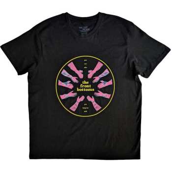 Merch The Front Bottoms: The Front Bottoms Unisex T-shirt: Circle Hands (small) S