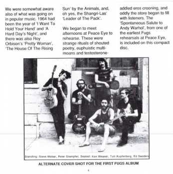 CD The Fugs: First Album With Sizzling Additional Tracks From The Early Fugs 244762