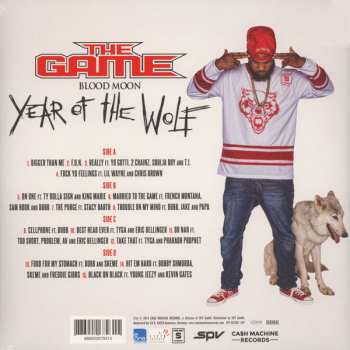 2LP The Game: Blood Moon (Year Of The Wolf) CLR 58377