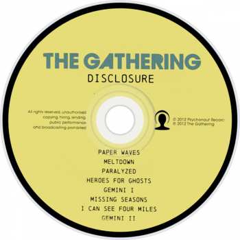 CD The Gathering: Disclosure 9833