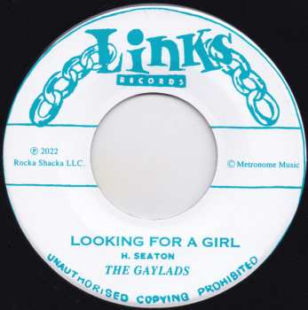 Album The Gaylads: Looking For A Girl / Sweet Melody