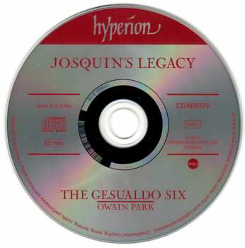 CD The Gesualdo Six: Josquin's Legacy 155559