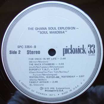 LP The Ghana Soul Explosion: Soul Makossa 530642