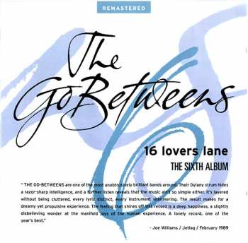 CD The Go-Betweens: 16 Lovers Lane 174398
