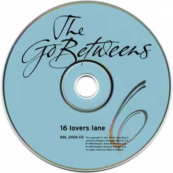 CD The Go-Betweens: 16 Lovers Lane 174398