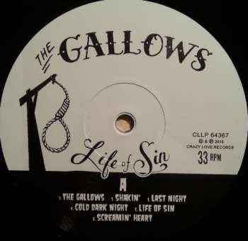 LP The Goddamn Gallows: Life Of Sin 129460