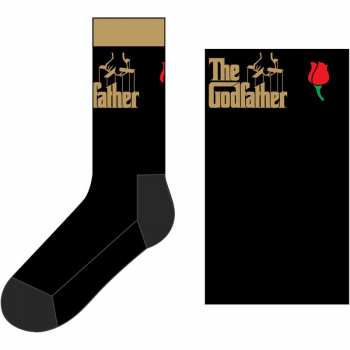 Merch The Godfather: Kotníkové Ponožky Logo The Godfather Gold
