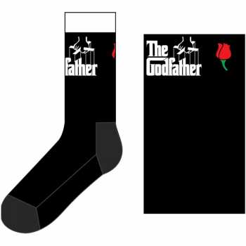 Merch The Godfather: Kotníkové Ponožky Logo The Godfather White 42 - 47