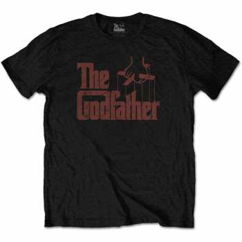 Merch The Godfather: The Godfather Unisex T-shirt: Logo Brown (xxx-large) XXXL