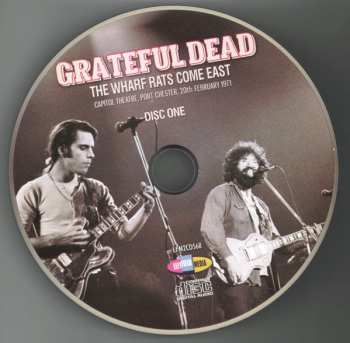 2CD The Grateful Dead: The Wharf Rats Come East