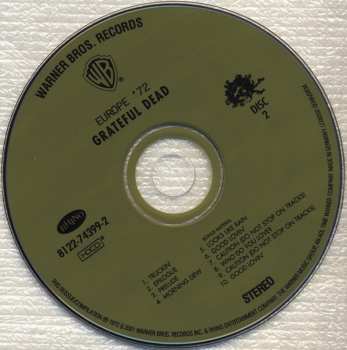 2CD The Grateful Dead: Europe '72 11683