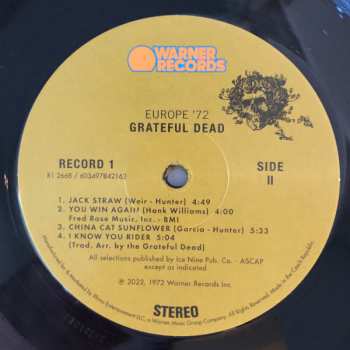 3LP The Grateful Dead: Europe '72 LTD 398744