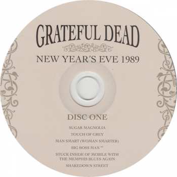 3CD The Grateful Dead: New Year's Eve 1989 219556