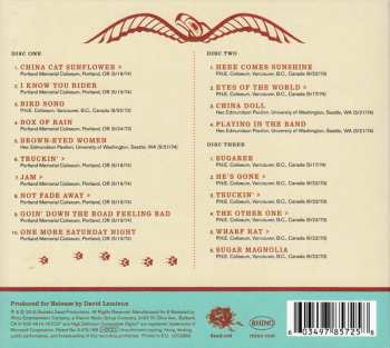 3CD The Grateful Dead: Pacific Northwest ’73–’74: Believe It If You Need It 47534