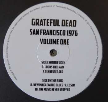 2LP The Grateful Dead: San Francisco 1976 Volume One 388552