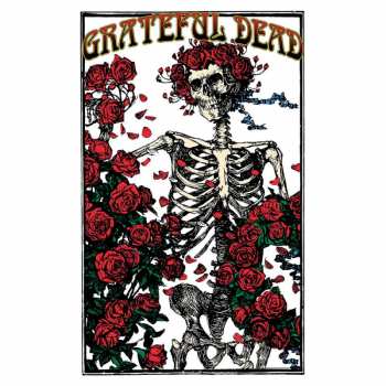 Merch The Grateful Dead: Textilní Plakát Skeleton & Rose