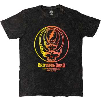 Merch The Grateful Dead: Grateful Dead Unisex T-shirt: Concentric Skulls (wash Collection) (x-large) XL