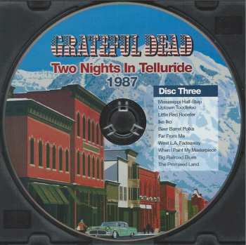 4CD The Grateful Dead: Two Nights In Telluride 1987 237025