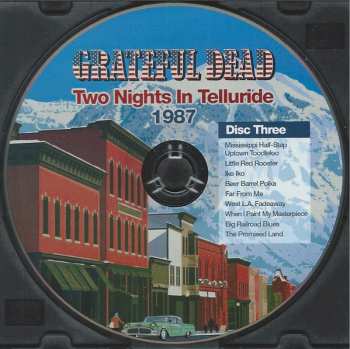 4CD The Grateful Dead: Two Nights In Telluride 1987