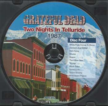 4CD The Grateful Dead: Two Nights In Telluride 1987