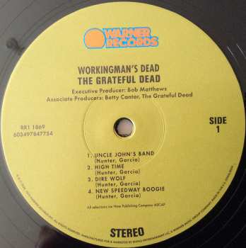 LP The Grateful Dead: Workingman's Dead 40792