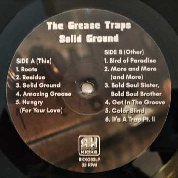 LP The Grease Traps: Solid Ground 141747