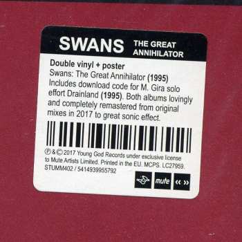 2LP Swans: The Great Annihilator 14665