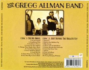 2CD The Gregg Allman Band: I'm No Angel & Just Before The Bullets Fly 280413